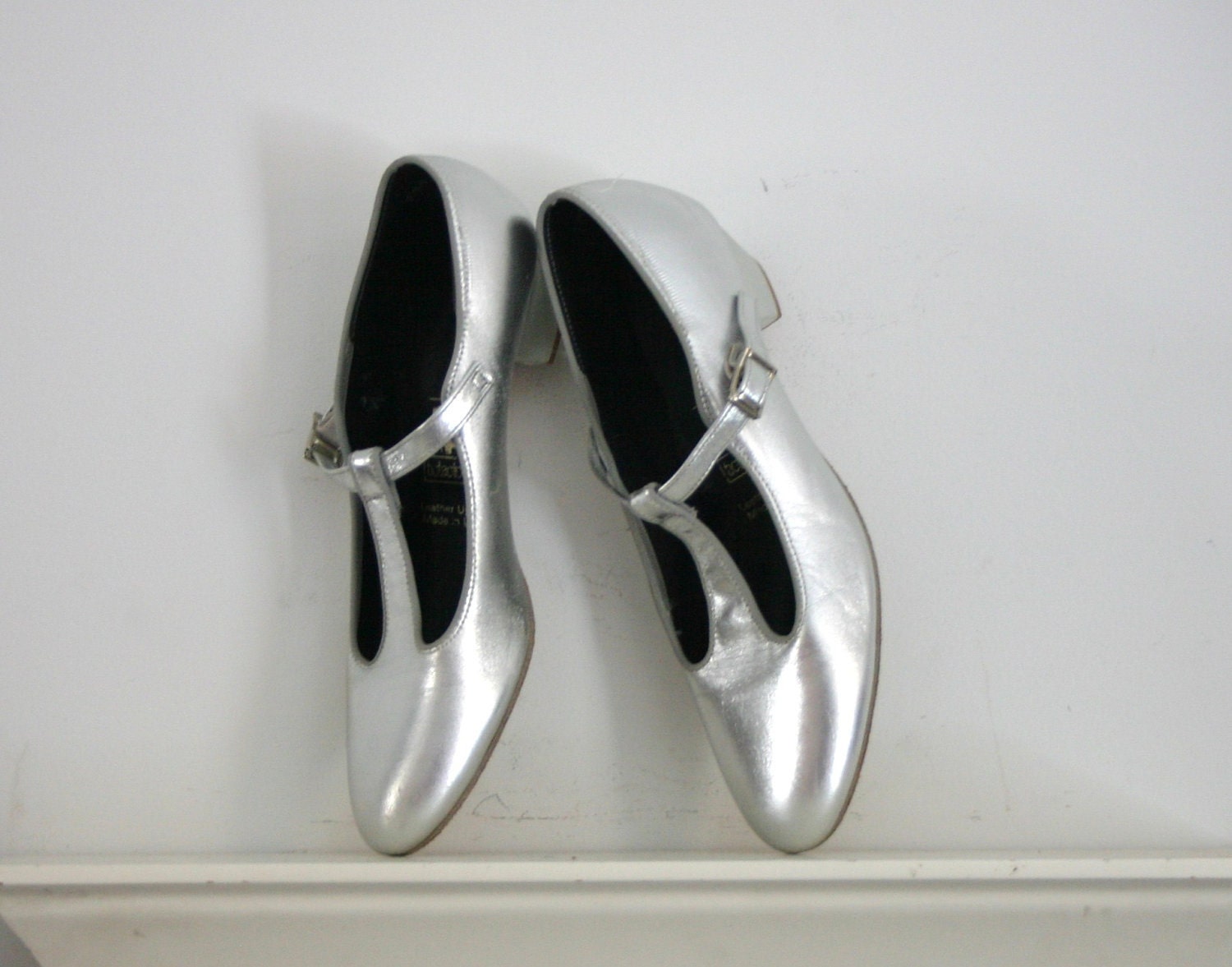 low heel t strap dress shoes
