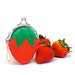 Delicious strawberry mini coin purse