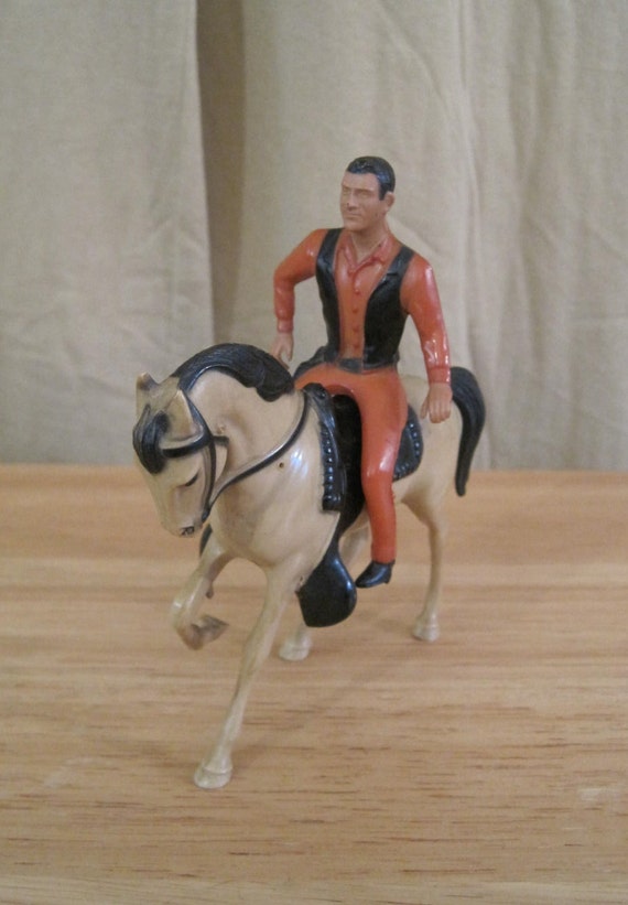 plastic horse rider