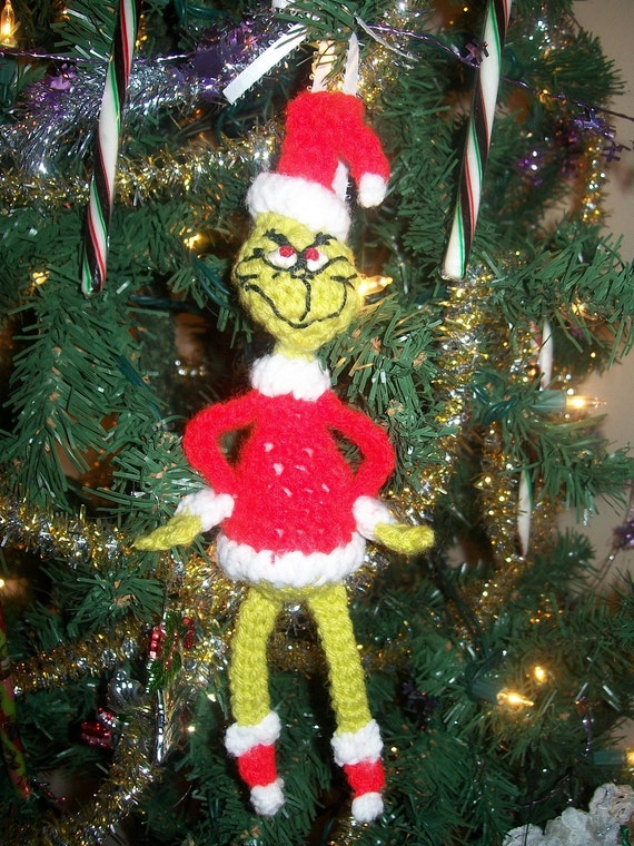 PDF PatternThe GrinchCrochet Pattern Only by FancyStitchy on Etsy