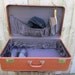 Deep and Wide - A Large Brown Vintage Suitcase