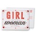 Girl You'll Be A Woman Soon Letterpress Postcard