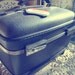 American Tourister Navy Train Case