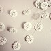 Wedding Garland - Christmas Garland - Winter Wedding - Vintage Wedding - Christmas Snowflakes