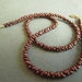 Brown Farfalle Beads for Convertible Necklace