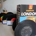 Record Bookends 60s 70s 80s Music Handmade from Vintage Vinyl Records