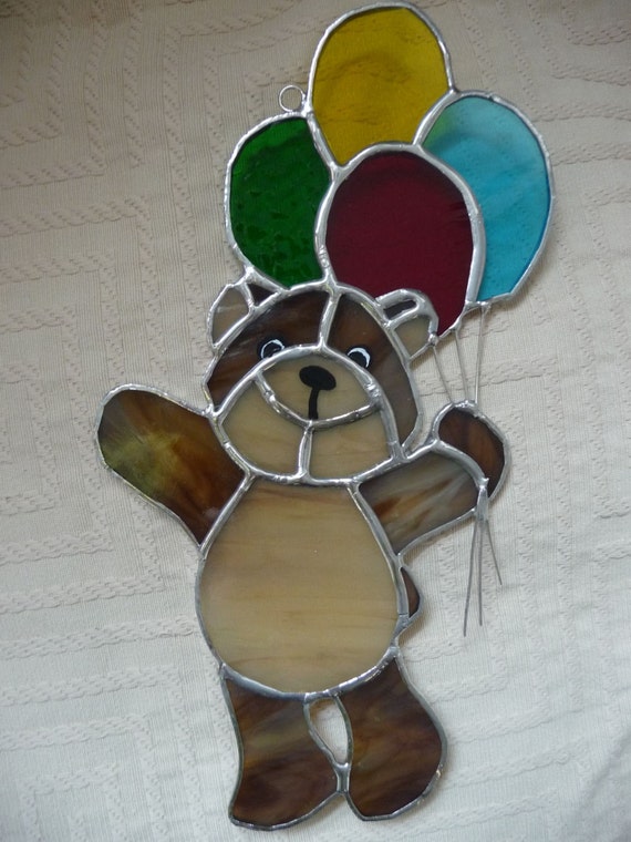 glass teddy bear