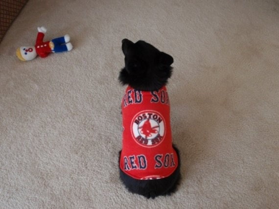 red sox dog jacket