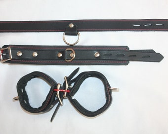 Popular items for leather restraints on Etsy