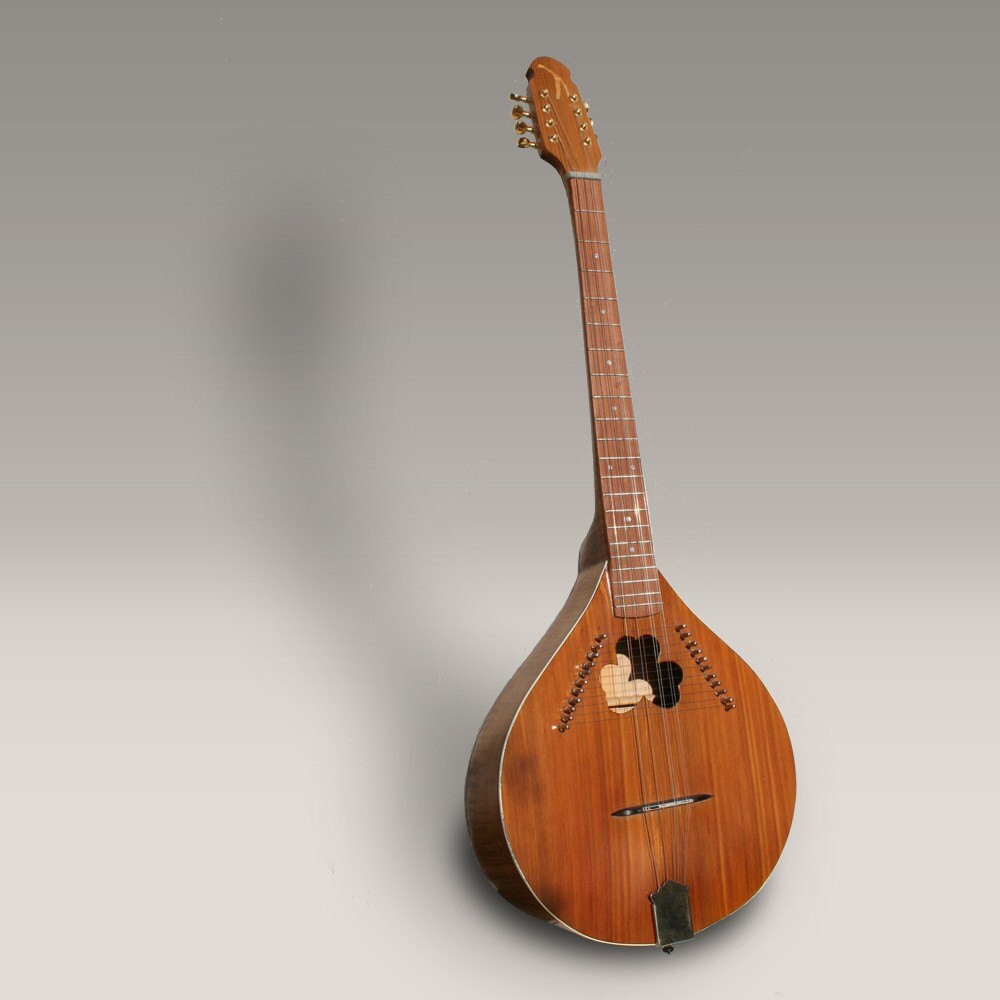 Irish Bouzouki flame maple cedar top cherry fret board