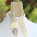 Silver or Antique Brass Leaf Long Dangle Earrings. Shoulder Duster Fashion Earrings.Holiday Jewelry. Christmas Gift.