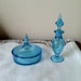 Reserved for Keith - Blue Tiffin "Milady" Dresser Set Depression Era