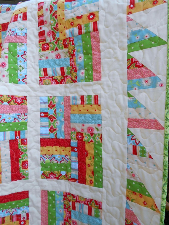 Quilt Pattern Chutes and Ladders Fat Quarter Friendly Quilt