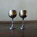Antique Silver Goblets // Silver Plate