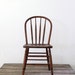 Vintage Spindle Back Chair / Wood Dining Chair