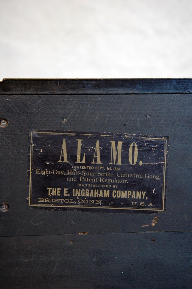 Alamo Antique E Ingraham Company Mantel Clock by 86home on Etsy