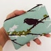 Reserved Reserved Reserved for Sarah Schmidt-five Small zipper accessory pouch-Designer fabric