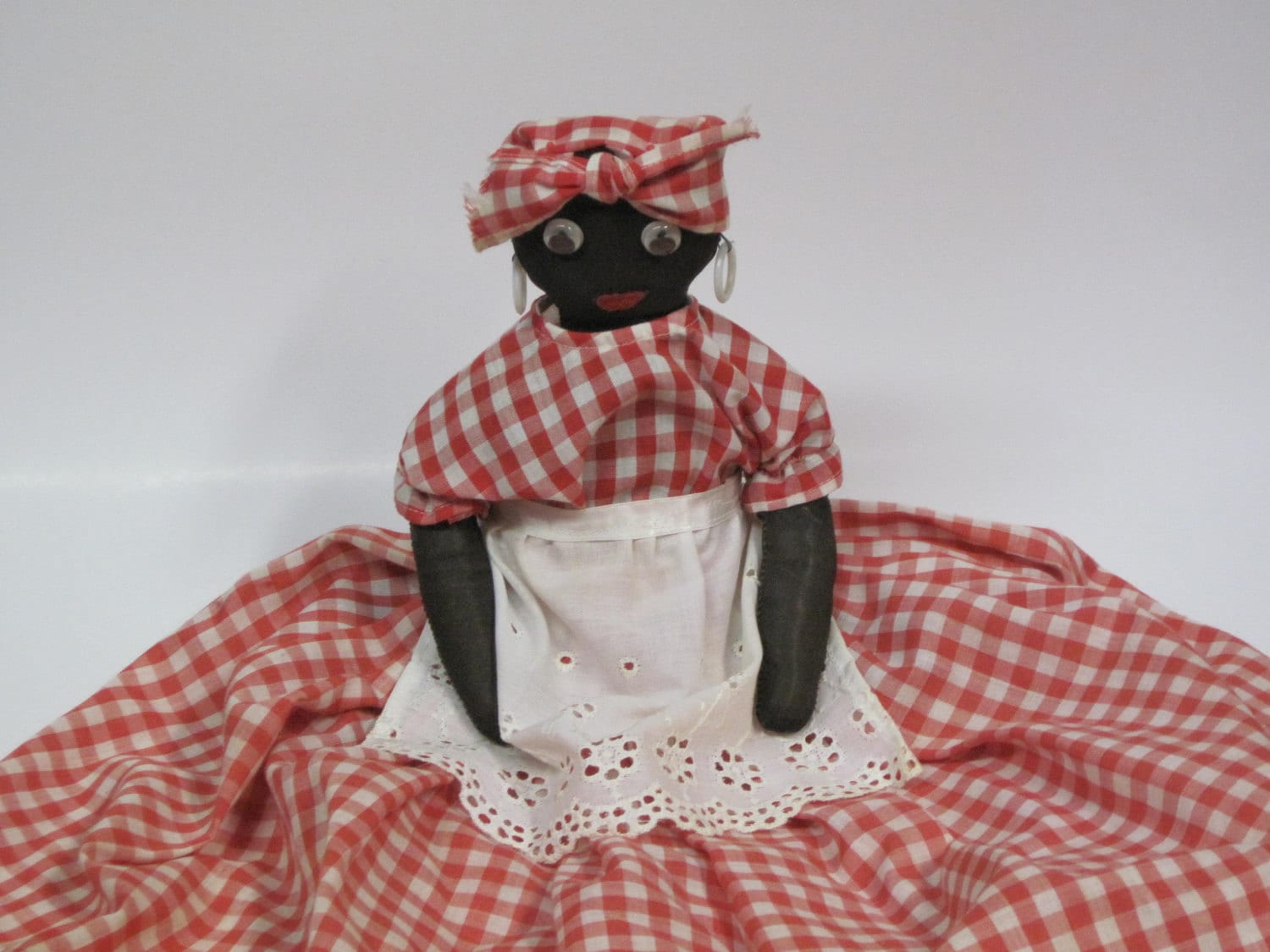 Vintage Aunt Jemima Doll Toaster Cover OOAK Handmade Country
