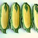 Vintage Corn Holders - Pottery Corn on the Cob Dishes - Ceramic Dinnerware