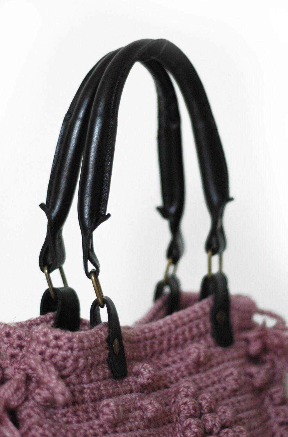 pink handbag Celebrity Style With Genuine Leather Straps