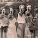 RESERVED Vintage Photo of Women shooting Guns / Police / Pistol / Revolver / 50s