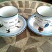 BBC Geek Teacups: Doctor Who and Monty Python's Flying Circus - Tea Quotes, Ministry of Silly Walks, TARDIS, and three Doctors