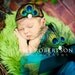PEACOCK NOIRE - Gorgeous Luxe Top and Headband - Newborn - 18 months