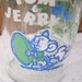 SALE TOM and JERRY Football Glass Jar Welchs Grape Jelly 1990s with original lid