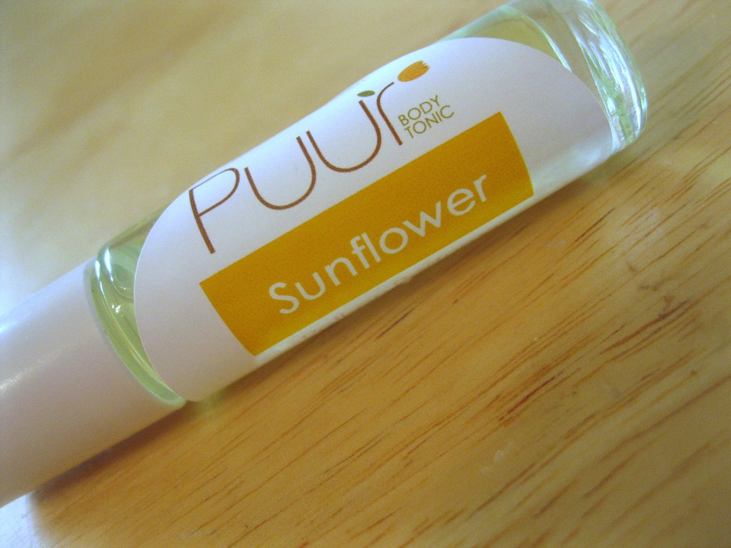 Sunflower Perfume Oil Roll On Paraben Free Coconut Oil Summer