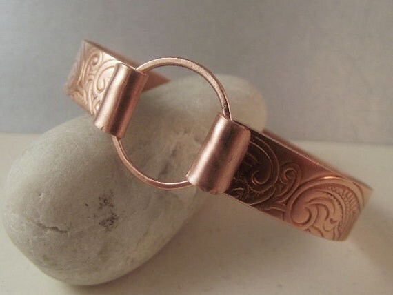 Copper Bangle /Copper Bracelet /Copper Jewelry /Artisan