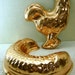 Retro Chicken and Fish Shaped Wall Hanging Molds