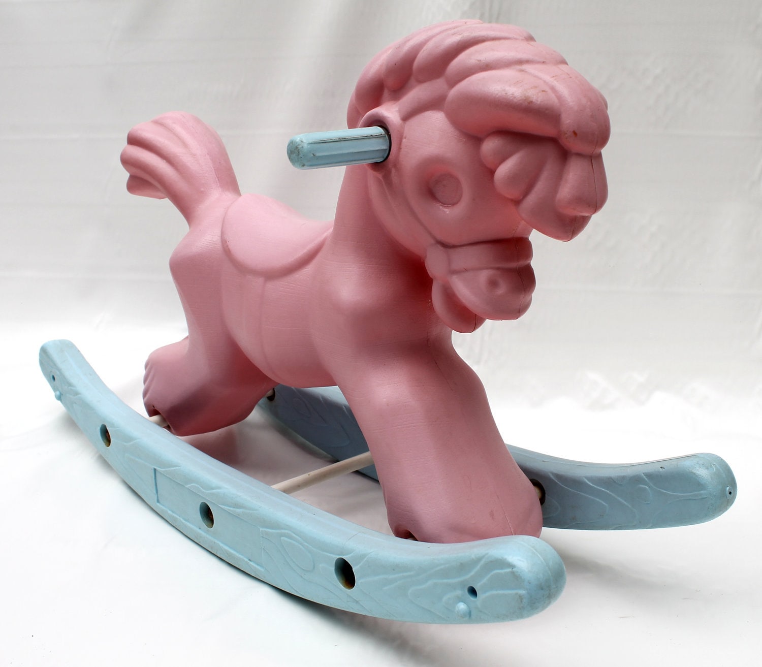 Molded Plastic Rocking Horse Ride on Toy
