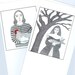 Two Handmade Greetings Cards