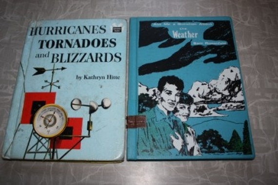 2 Childrens Books About Weather Hurricanes Tornadoes And