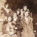 Flappers in Fur Coats- 1920s Vintage Photograph