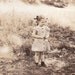 Cute Little Girl with Dirty Knees- 1930s Vintage Photograph
