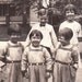 Triplets in Matching Outfits- 1920s Vintage Photograph