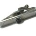 Vintage Swank Tie Clip Silver Tone and Black