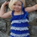 Lace Posh Petti Rompers with Straps. SALE ( FREE 1st Class Shipping) Size 3-6yrs