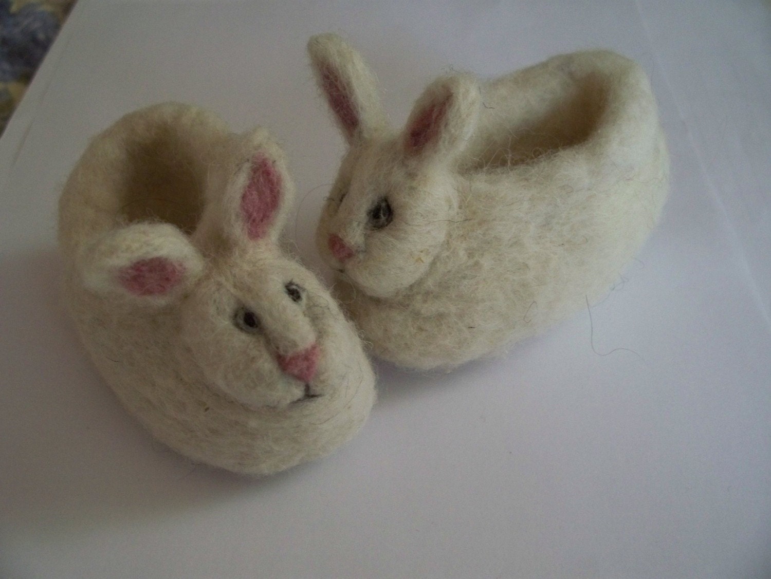 Soft wool Baby Bunny Slippers