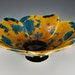 Pedestal Bowl, Crystalline Glazed Porcelain