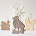 Primitive Easter Ornament - Old World Europe porcelain purple bird chick dove meadowlark vintage farmhouse primitive decor country decor