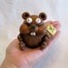Happy Critter Polymer Clay Sculpture