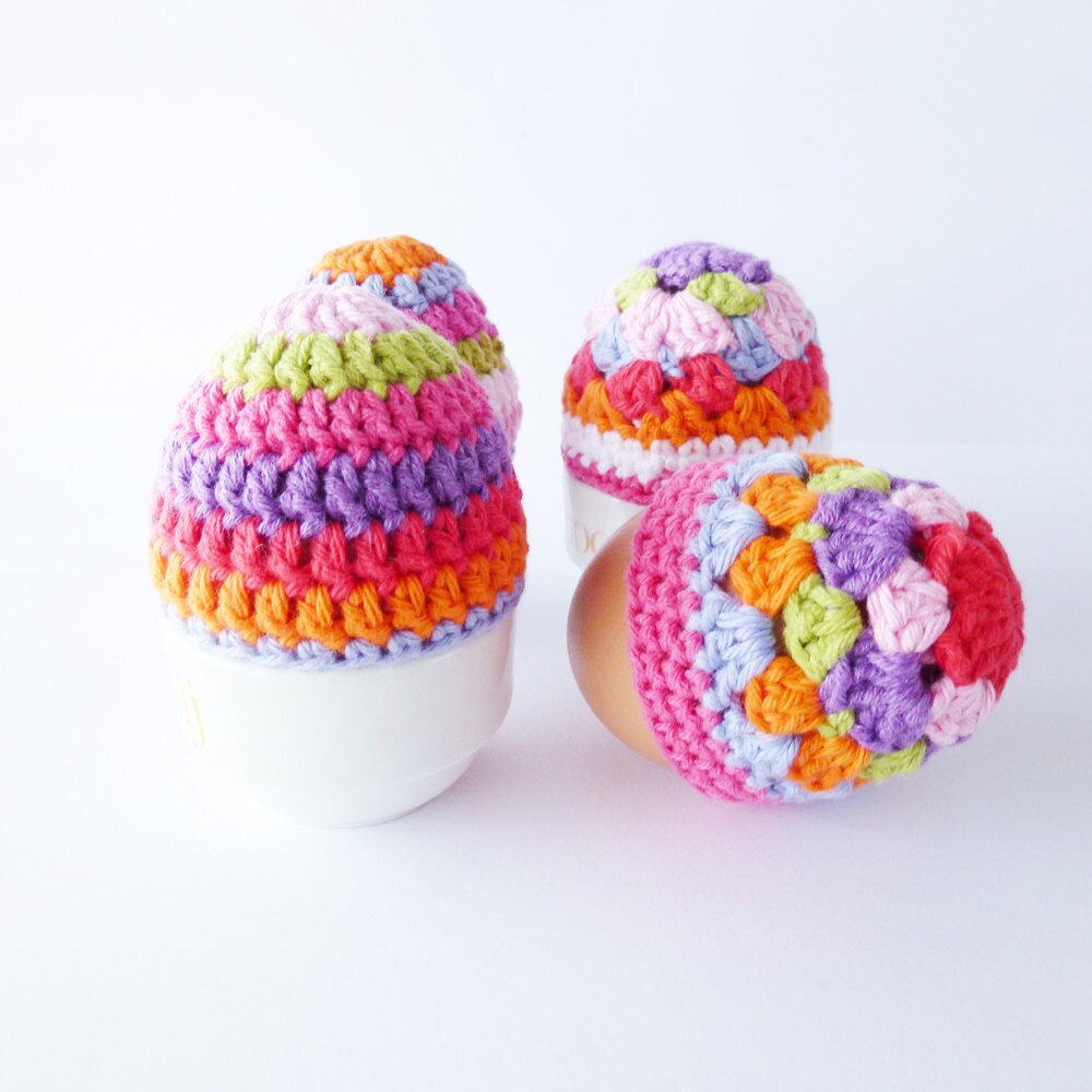 Crochet Egg Cosies Pattern Instant Download