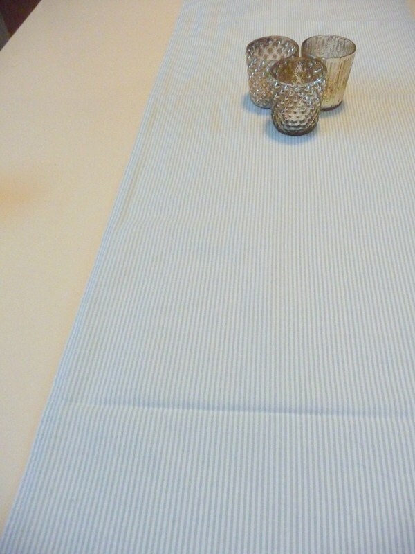 Seerer Blue Striped Table Runner Great For 60 Table Runner Great For 60 Round Tables Or Rectangular Dinner Zoom