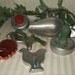 Vintage primitive cookie cutter farm animal cookie cutters star cookie cutter copper cookie cutters aluminum cookie cutters