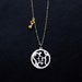 Lock and Key Necklace SALE "Key to My Heart" Mirror Keyhole and Skeleton Key Pendant