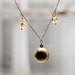 Ball Locket - Vintage style spherical locket necklace