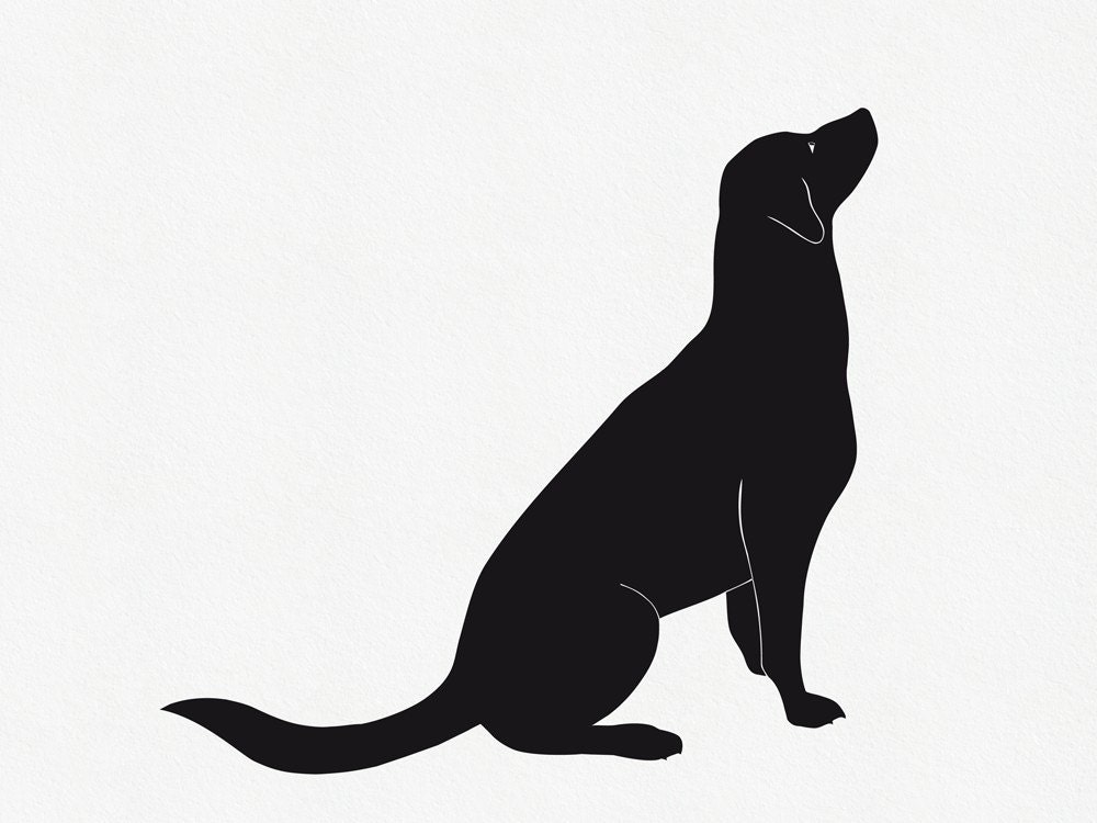 Dog Wall Decal Dog Wall Sticker Dog Wall Art 20.9 x 16.1