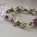 Flower girl Hair Wreaths Flower crown Lavender Daisies bride hair flower Photo Prop Bridal headpiece wedding accessories custom for Yumiko